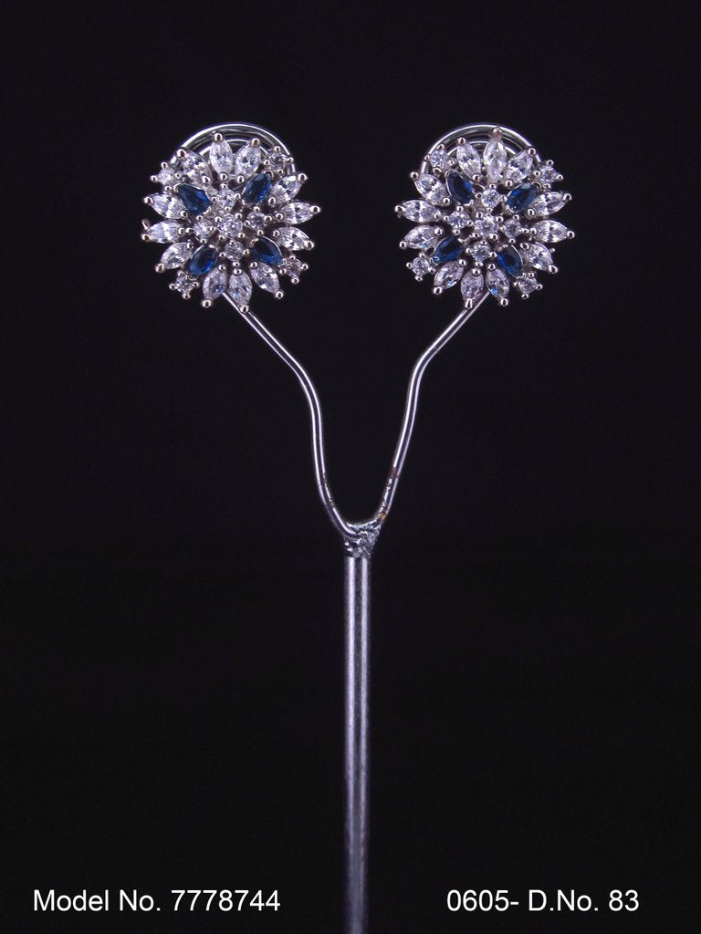 Pure handcrafted Studded Zircon | Fashion Studs - Style 4 - Amaara World