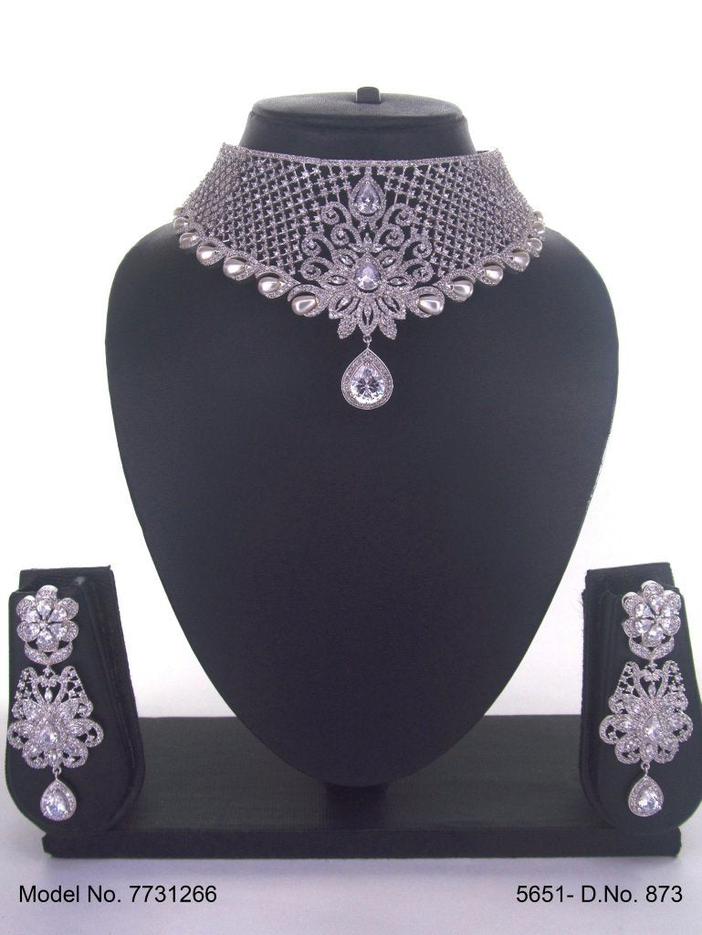 Wedding Jewellery Set for Brides / Gifts / Parties - 7731266 - View 1
