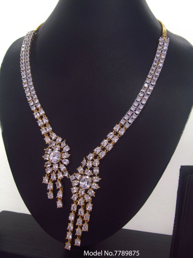 Original Zircon Necklace Set - View A