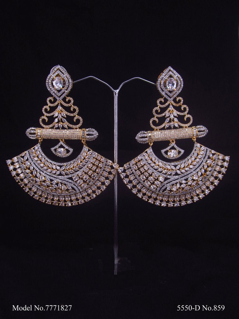 Imitation Jewelry | Cz Earrings - View B
