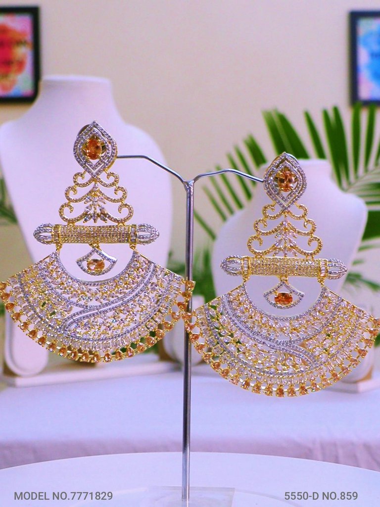 Cz Earrings | Wedding Jewelry - Amaara World