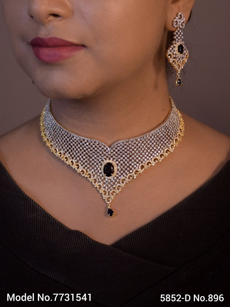 Original Handcrafted Zircon Set - 7731538 - Color variant