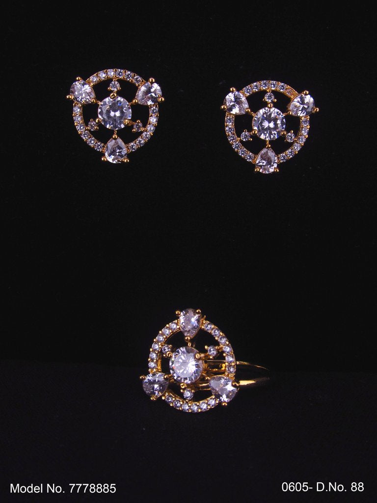Earring With Finger Rings