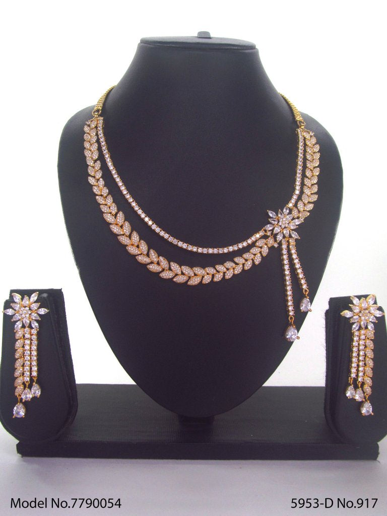 Original Cz Traditional Necklace - Amaara World