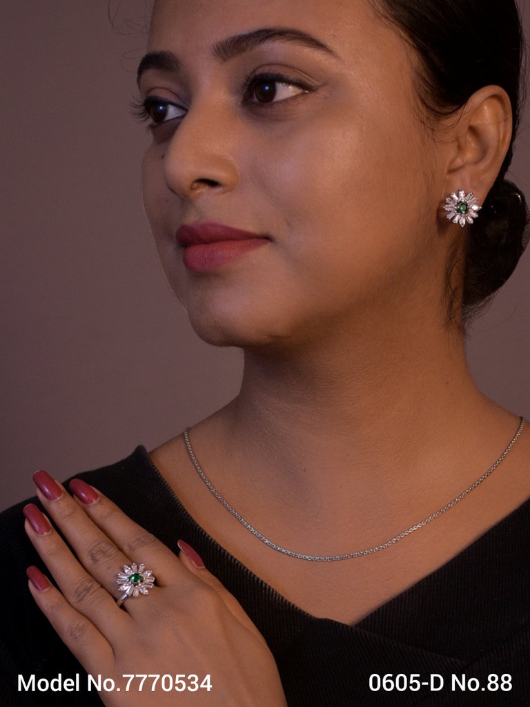 Earring With Finger Rings - Style 4 - Amaara World