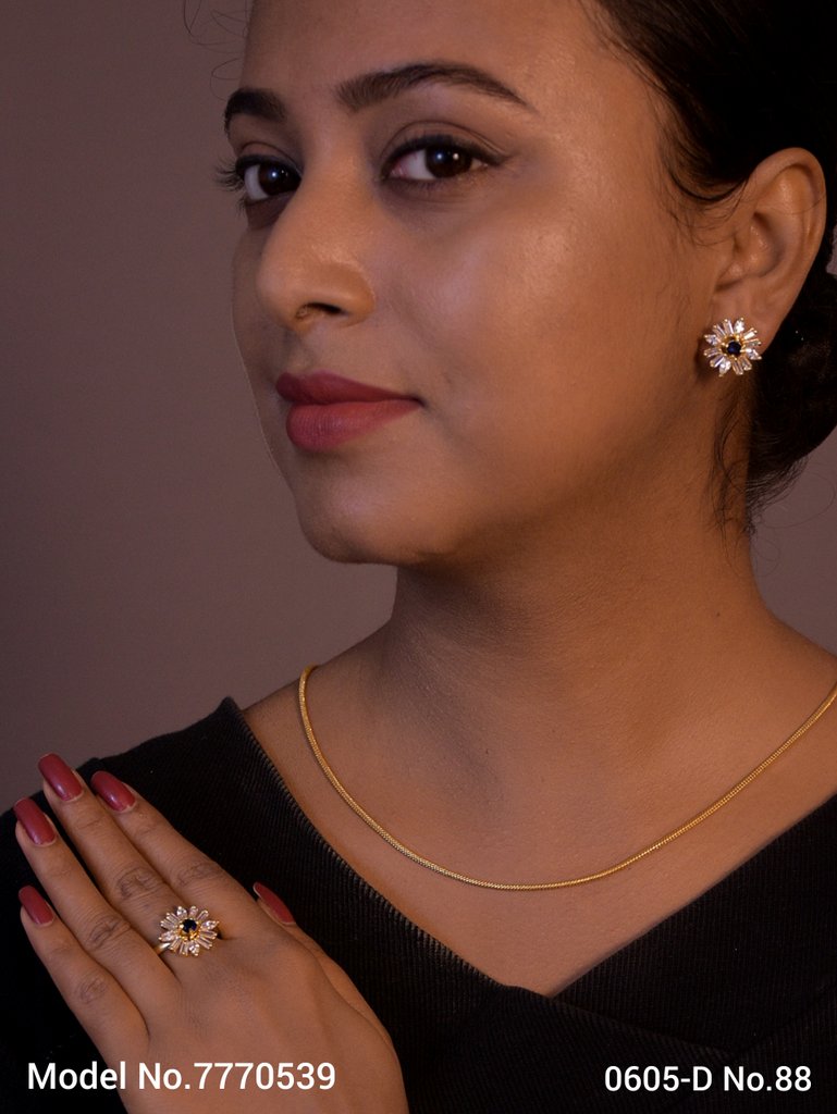 Earring With Finger Rings - Style 8 - Amaara World
