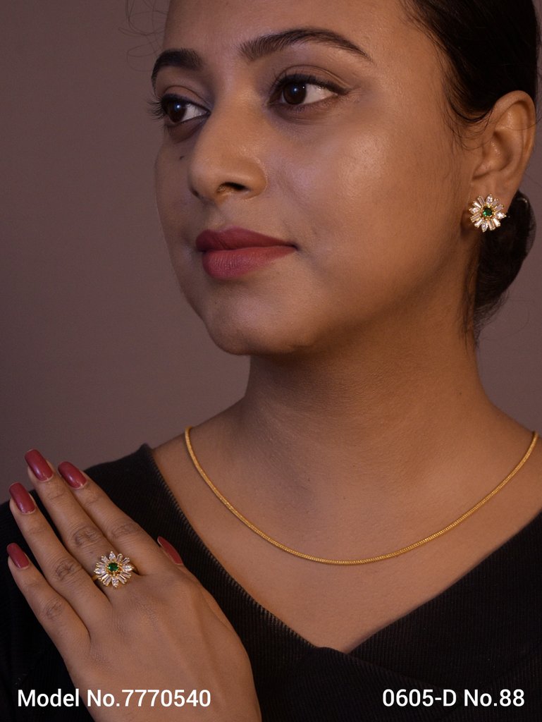 Earring With Finger Rings - Style 9 - Amaara World
