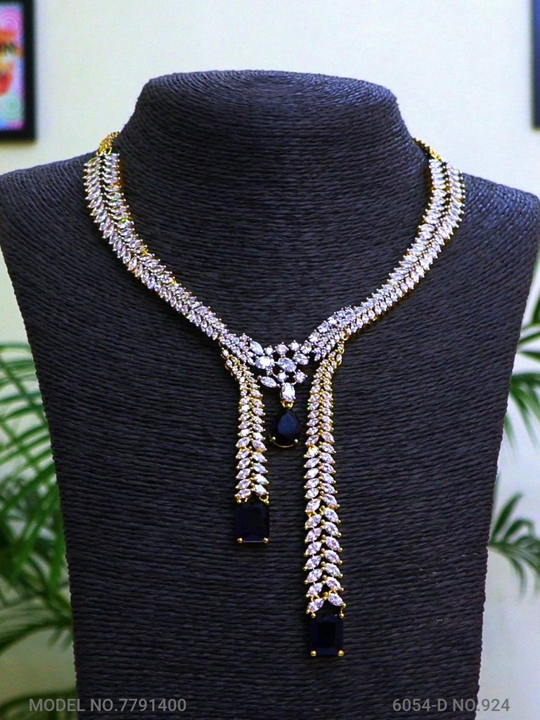 Original Cz Traditional Necklace - View A