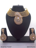 Artificial Diamond Jewelry Set for Brides - 7732307 - View 1