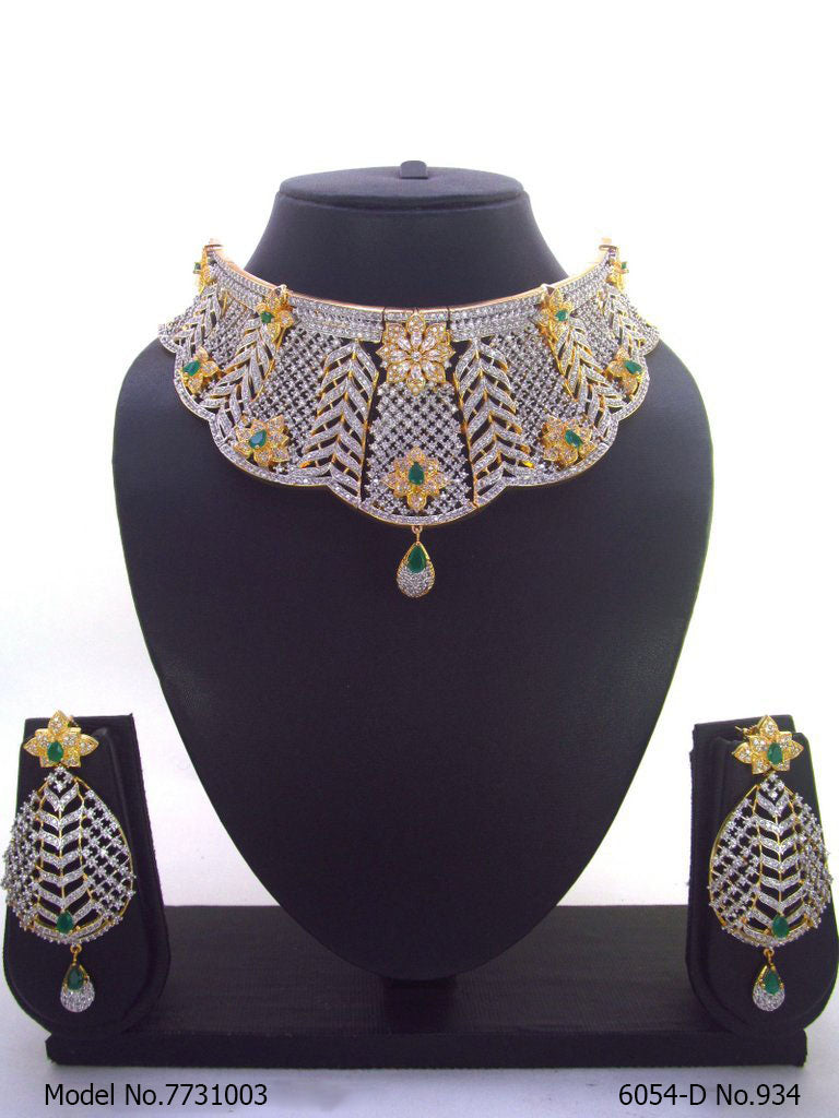 Designer Jewelry Set for Weddings - 7731002 - Color variant