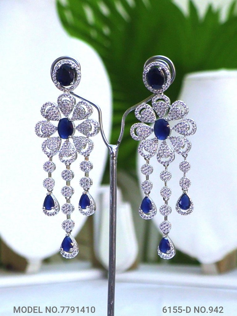 Artificial Diamond Cz Jewelry Set - View B