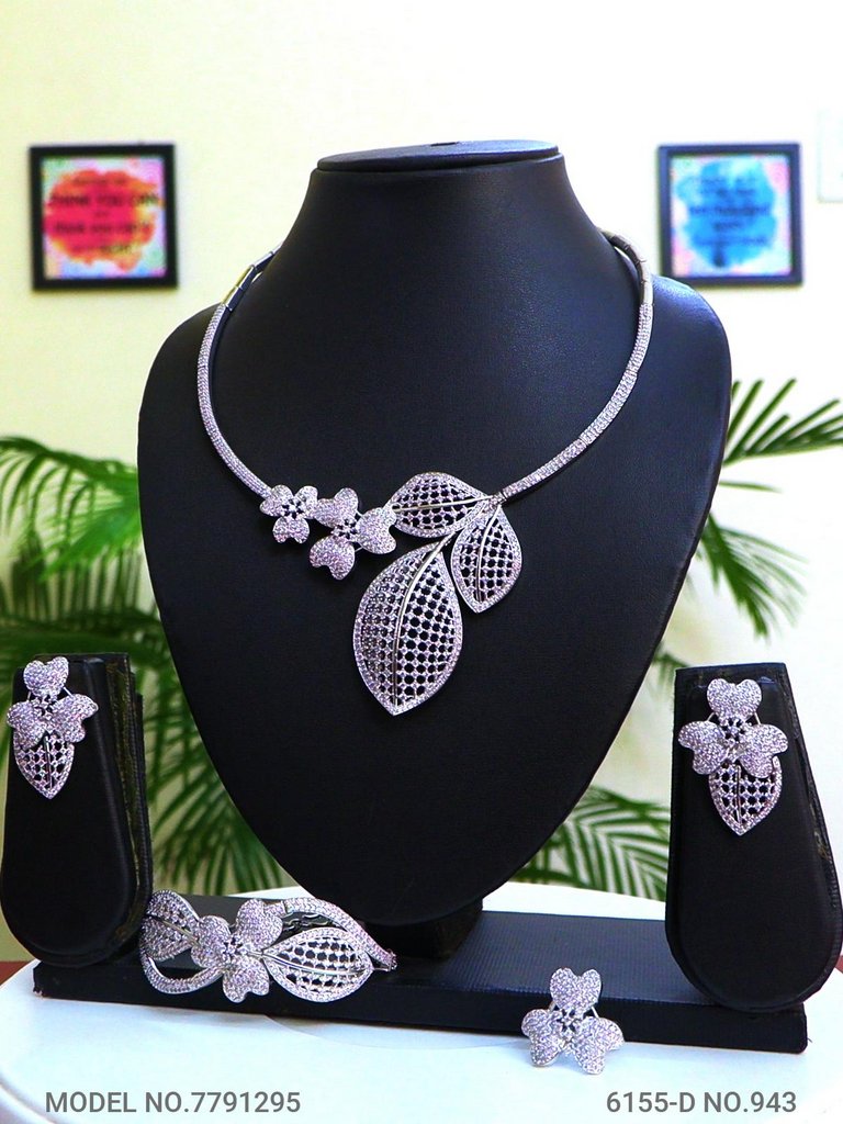 Traditional Cz Jewelry Sets - Amaara World