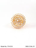 Trendy CZ Ring - Style 1 - Amaara World