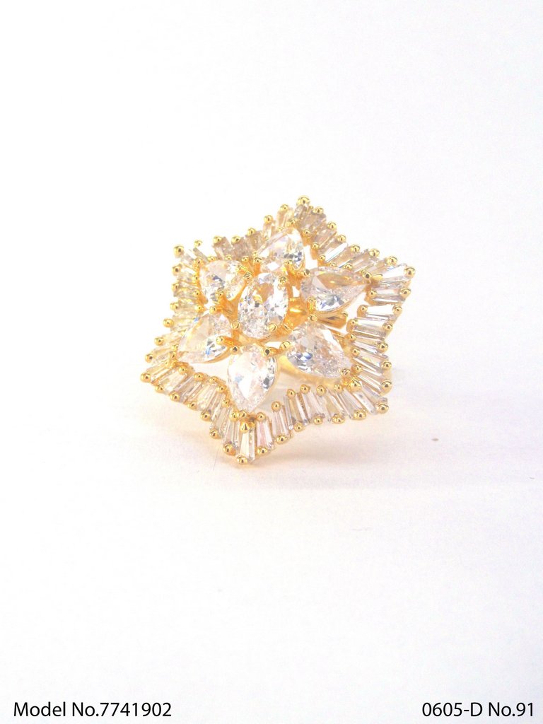 Trendy CZ Ring - Amaara World