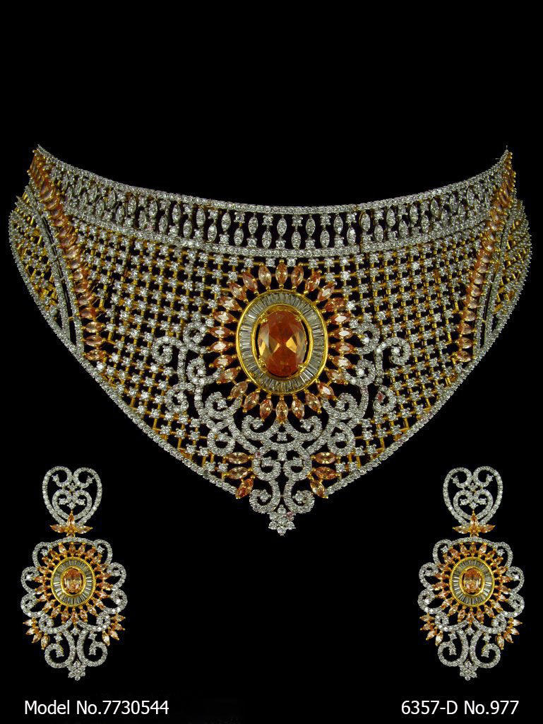 Necklace Set | Original AD / Cubic Zircon - 7730544 - View 1