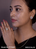 Earring With Finger Rings - Style 1 - Amaara World