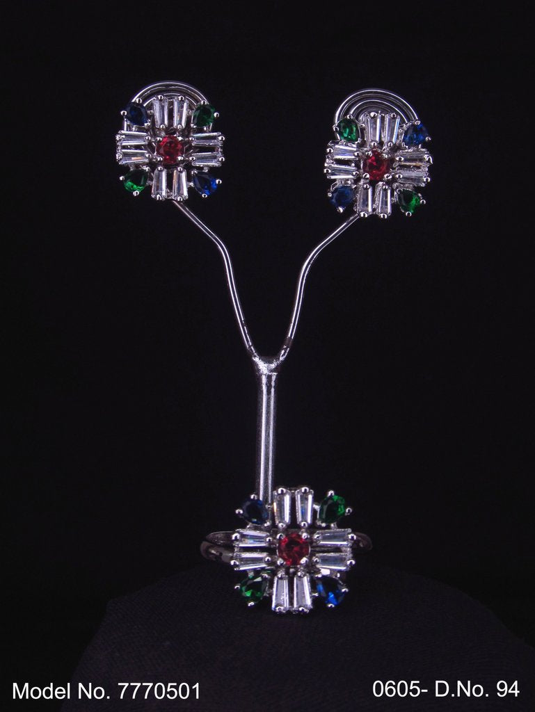 Earring With Finger Rings - Amaara World USA - SKU 7770501