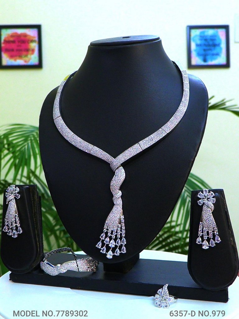 Statement Cz Jewelry Sets - Amaara World