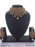 American Diamond Necklace Set - 7731310 - View 1