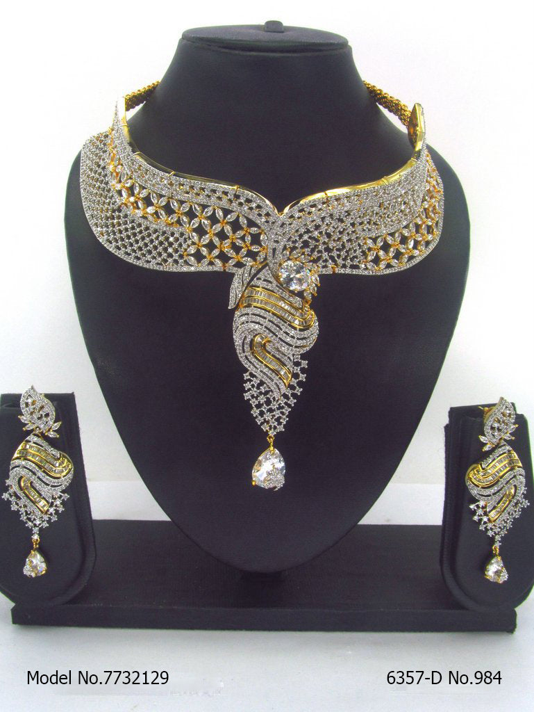 Wedding Jewelry | Made of Zircons - 7732106 - Color variant