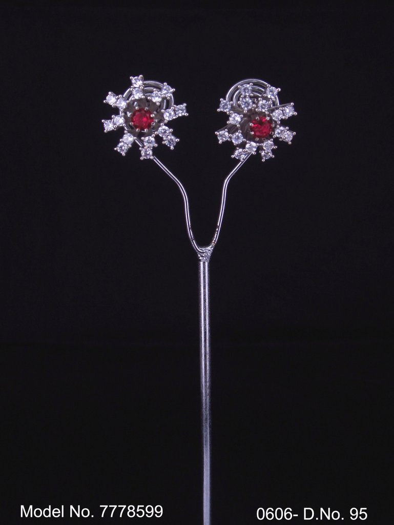 Fine Fashion CZ Studs - Style 2 - Amaara World