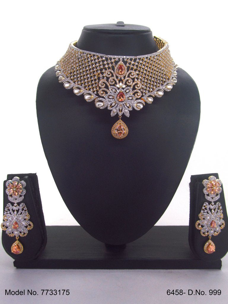 Cz Jewelry Set | Made in India - 7733175 - View 2