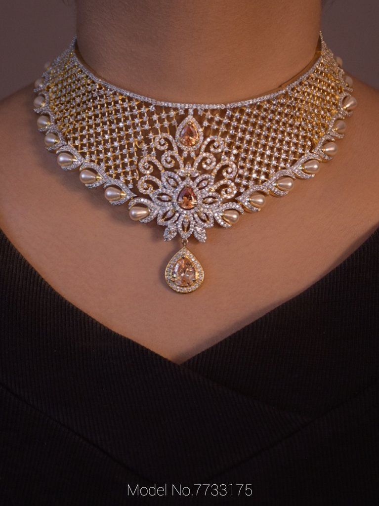 Cz Jewelry Set | Made in India - 7733175 - View 3