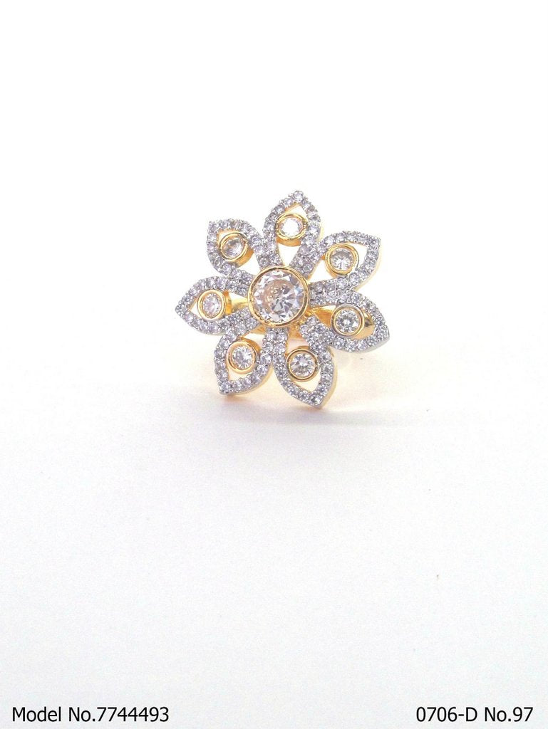 Glam Loop Ring - View 2 - Amaara World
