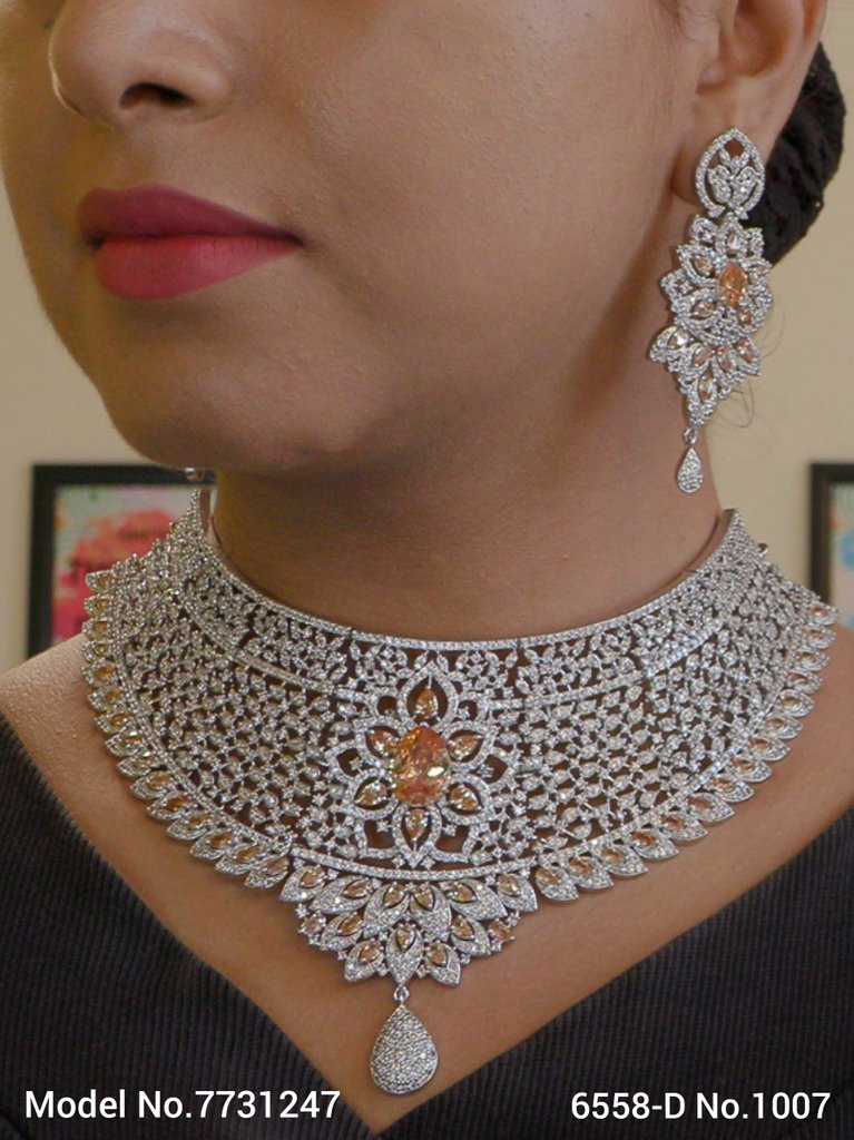 Necklace Set for Wedding Parties - 7731247 - View 2