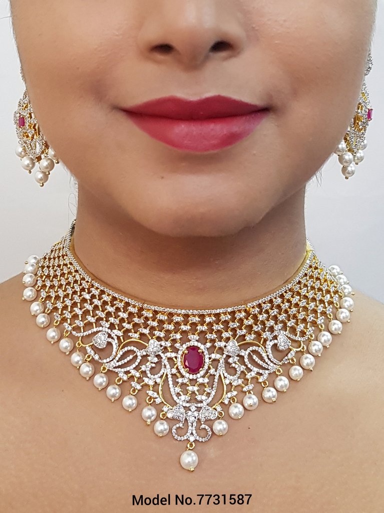 Wedding Bridal Jewelry Set - 7731587 - View 2