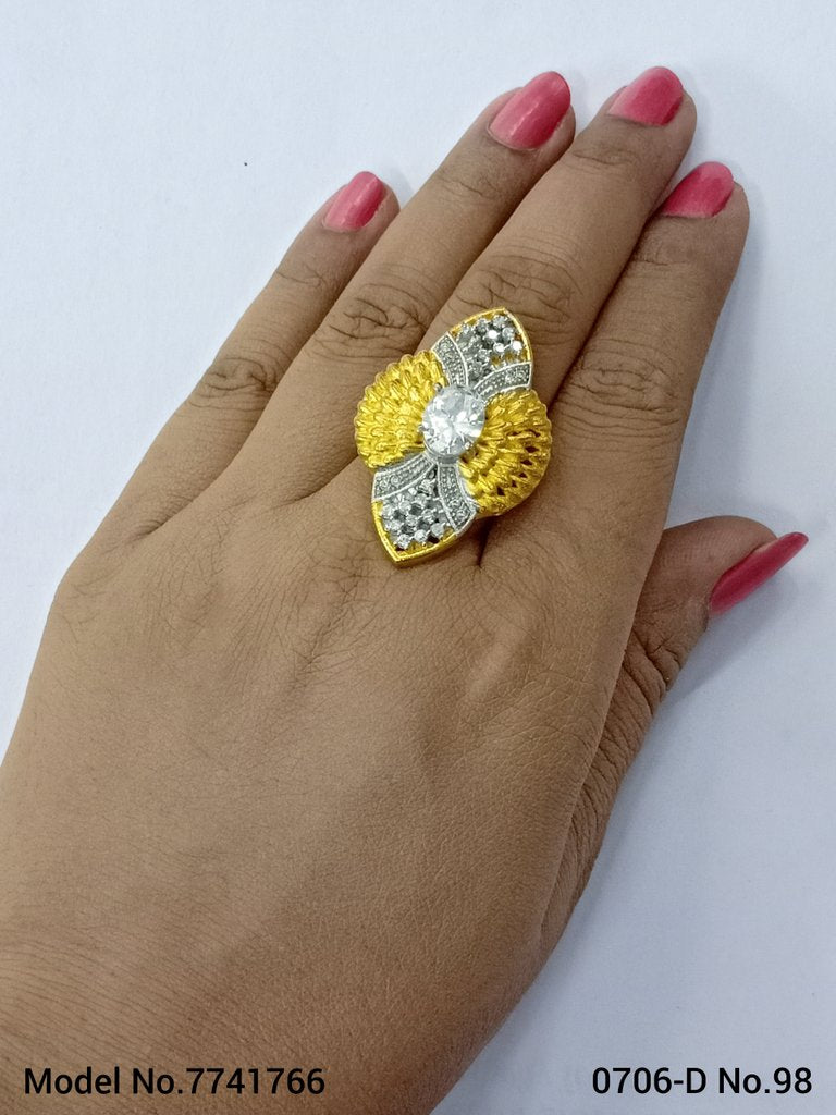 Trendy CZ Ring - Style 1 - Amaara World