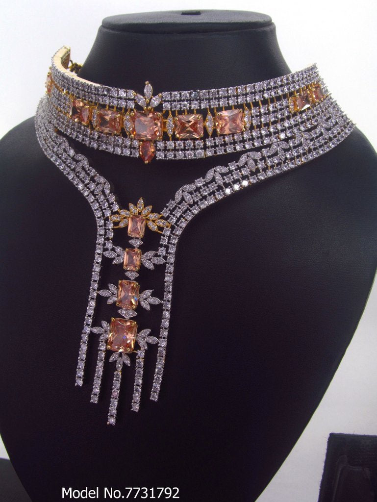 Wedding Jewellery Set for Brides / Gifts / Parties - 7731792 - View 2