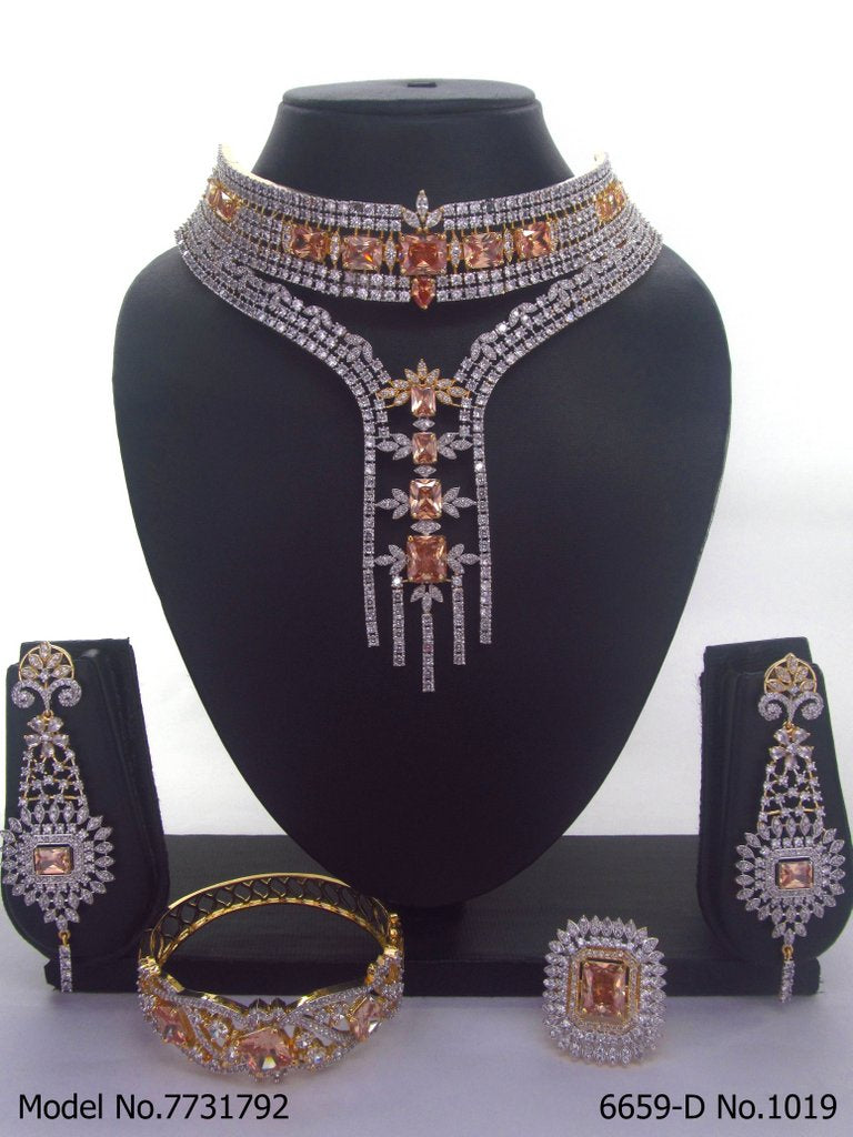 Wedding Jewellery Set for Brides / Gifts / Parties - 7731792 - View 1