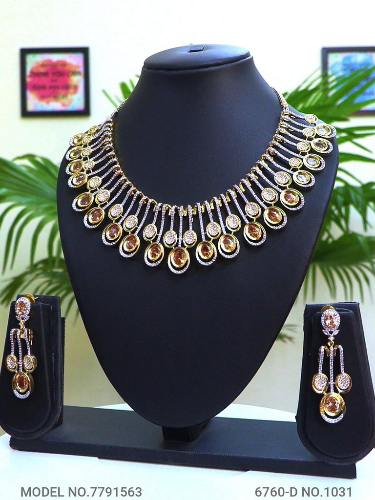 Original Zircon Necklace Set - Amaara World
