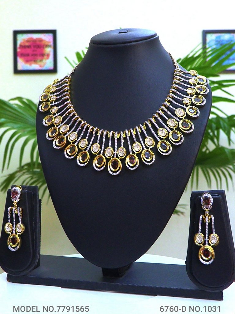 Original Cz Traditional Necklace - Amaara World