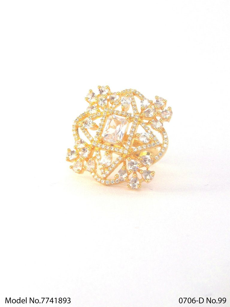 Crystal Crown Ring - Amaara World