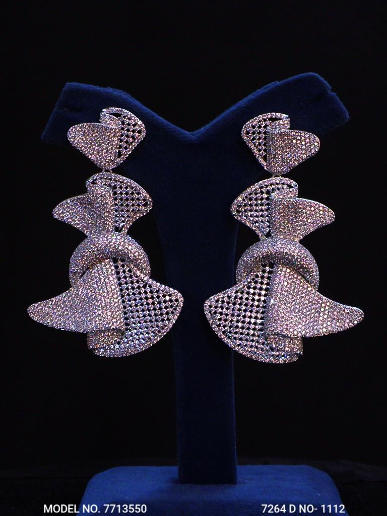 Original Handcrafted Zircon Set. - View 3 - Amaara World