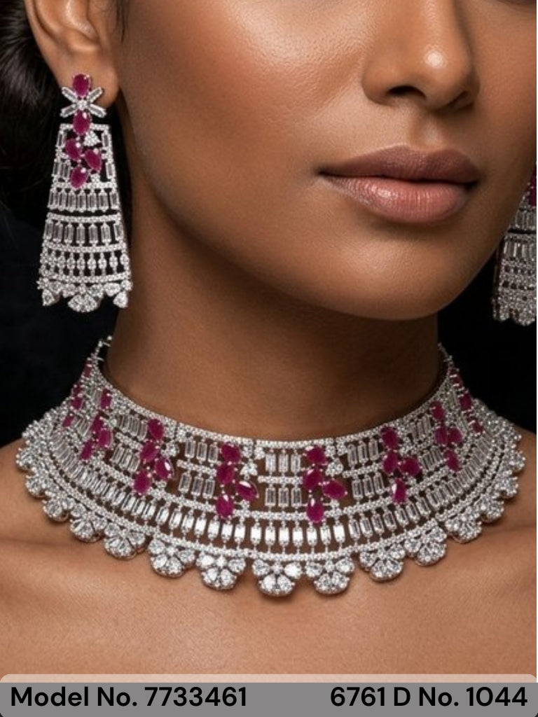 Real Zircon Fashion Jewelry Set - Amaara World