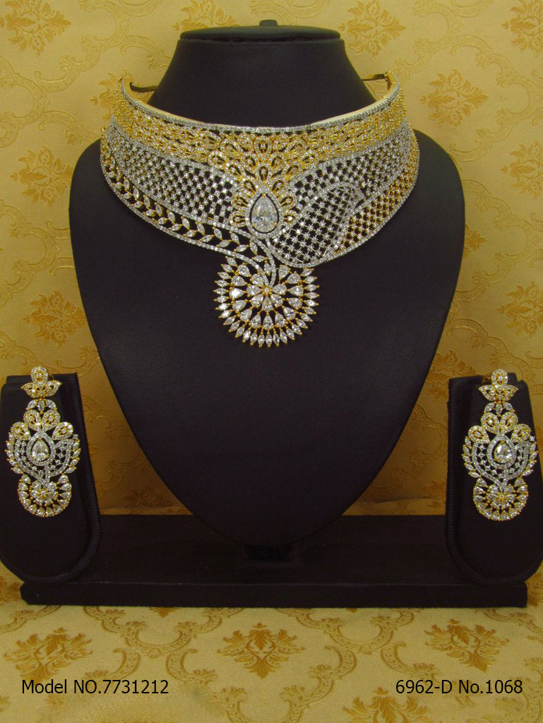 Cz Jewelry Set | Made in India - 7731212 - View 1