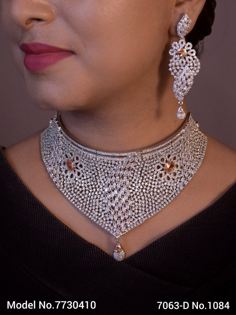 Wedding Jewellery Set for Brides / Gifts / Parties - 7730407 - Color variant