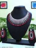 Handmade Traditional Masterpiece Zircon Jewelry Set - Amaara World