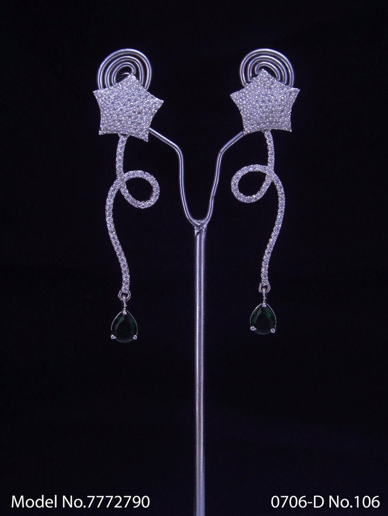 Artificial Diamond Earrings - Amaara World