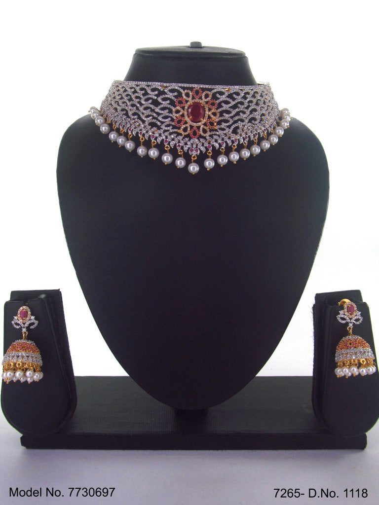 Designer Jewelry Set for Weddings - 7730697 - View 2