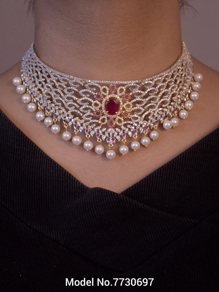 Designer Jewelry Set for Weddings - 7730697 - View 3