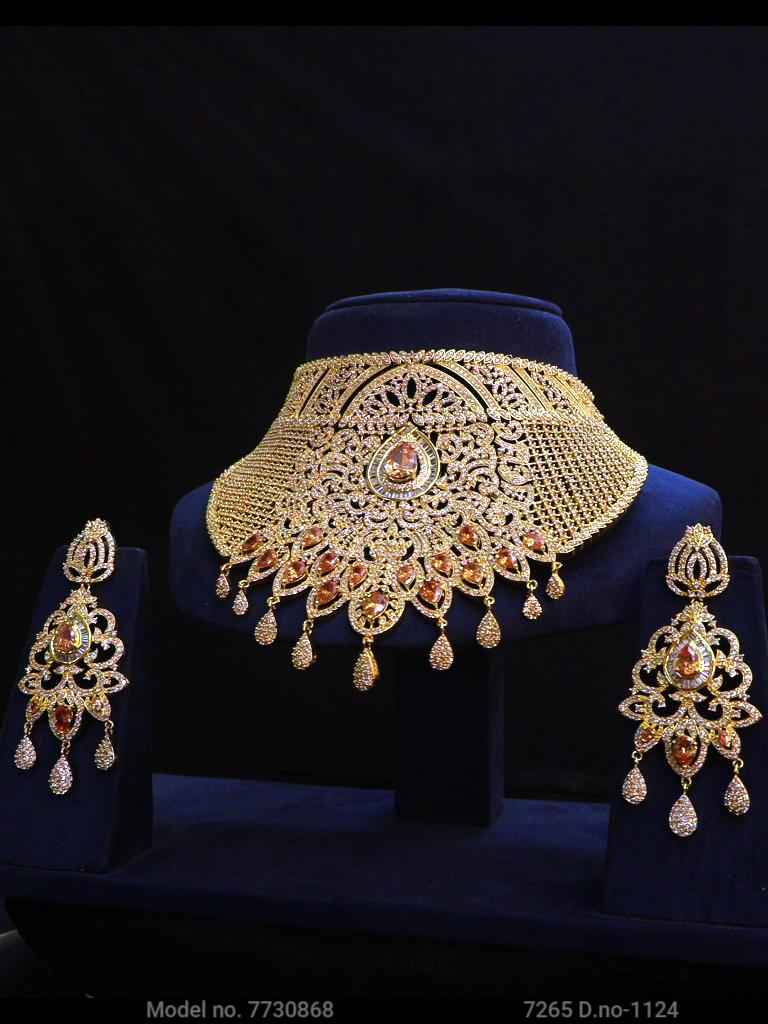 Necklace Set with Classic earrings - 7730865 - Color variant