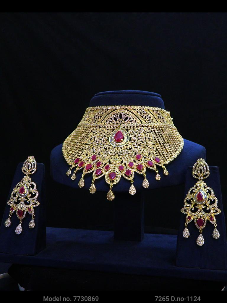 Necklace Set with Classic earrings - 7730865 - Color variant