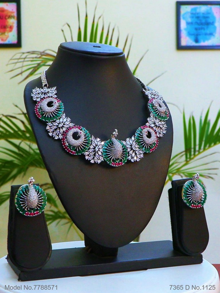 Original Zircon Necklace Set - Amaara World