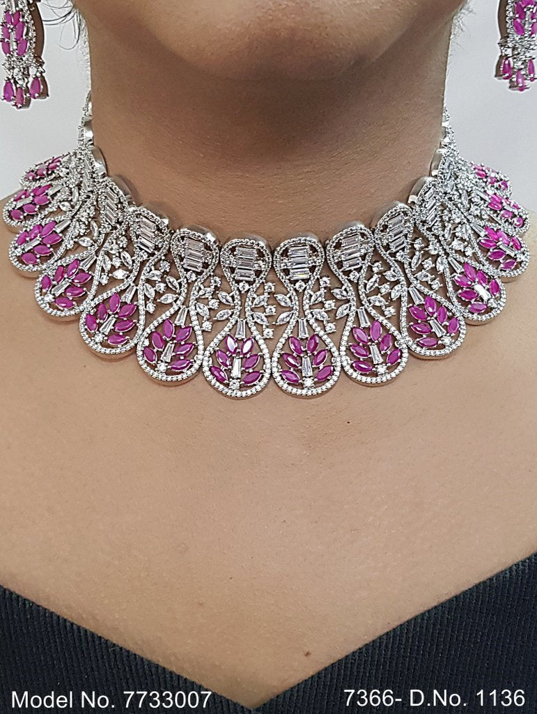 Choker Jewelry Set for Wedding Occasions - 7733007 - View 2