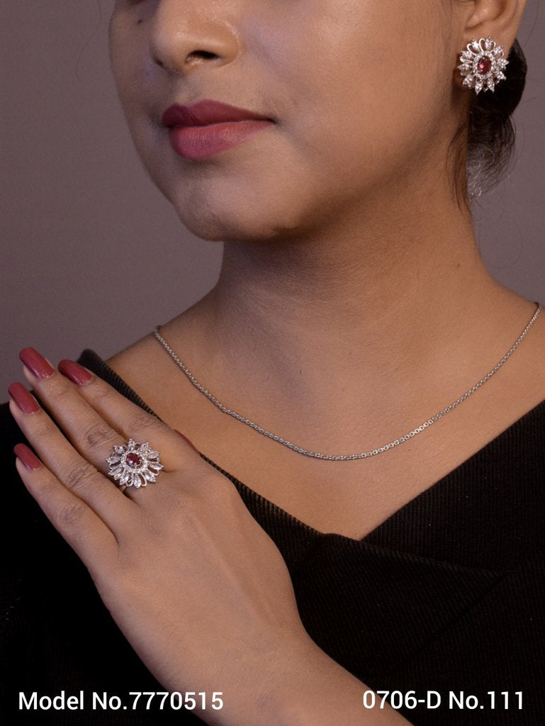 Earring With Finger Rings - Style 2 - Amaara World