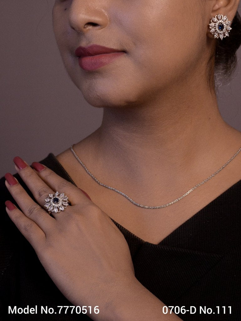 Earring With Finger Rings - Style 3 - Amaara World